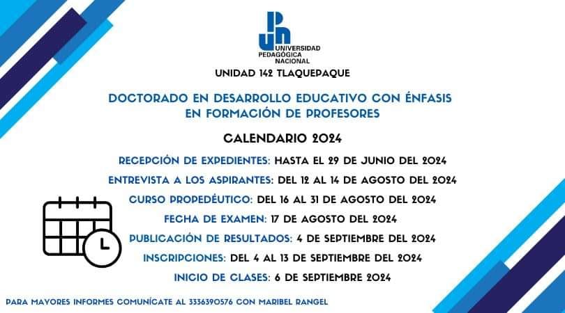 convocatioria Doctorado Regional en Desarrollo Educativo
